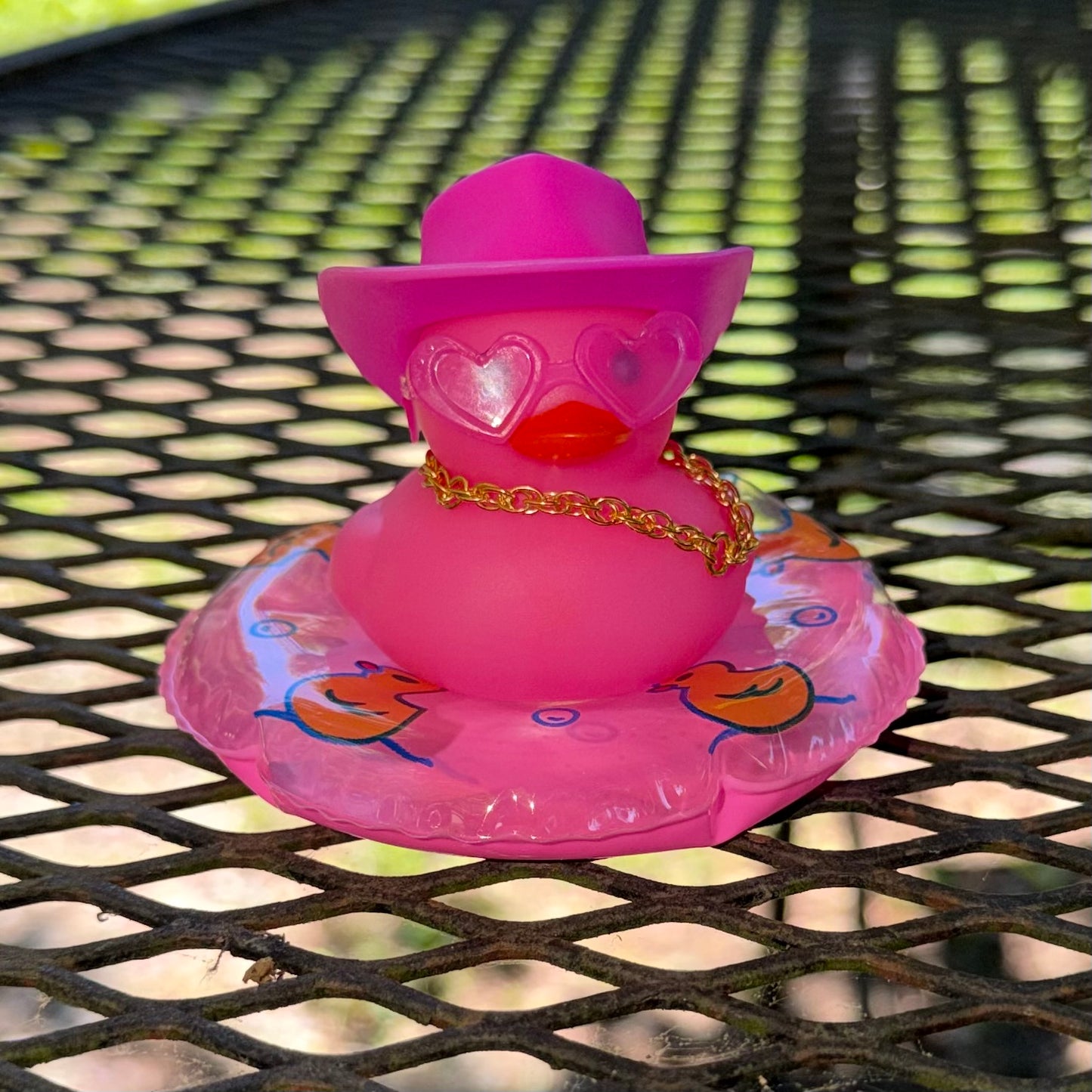 Pink Rubber Duckie (Pink Hat)