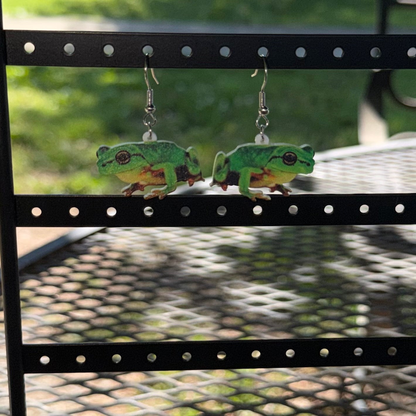 Tree Frog Earrings