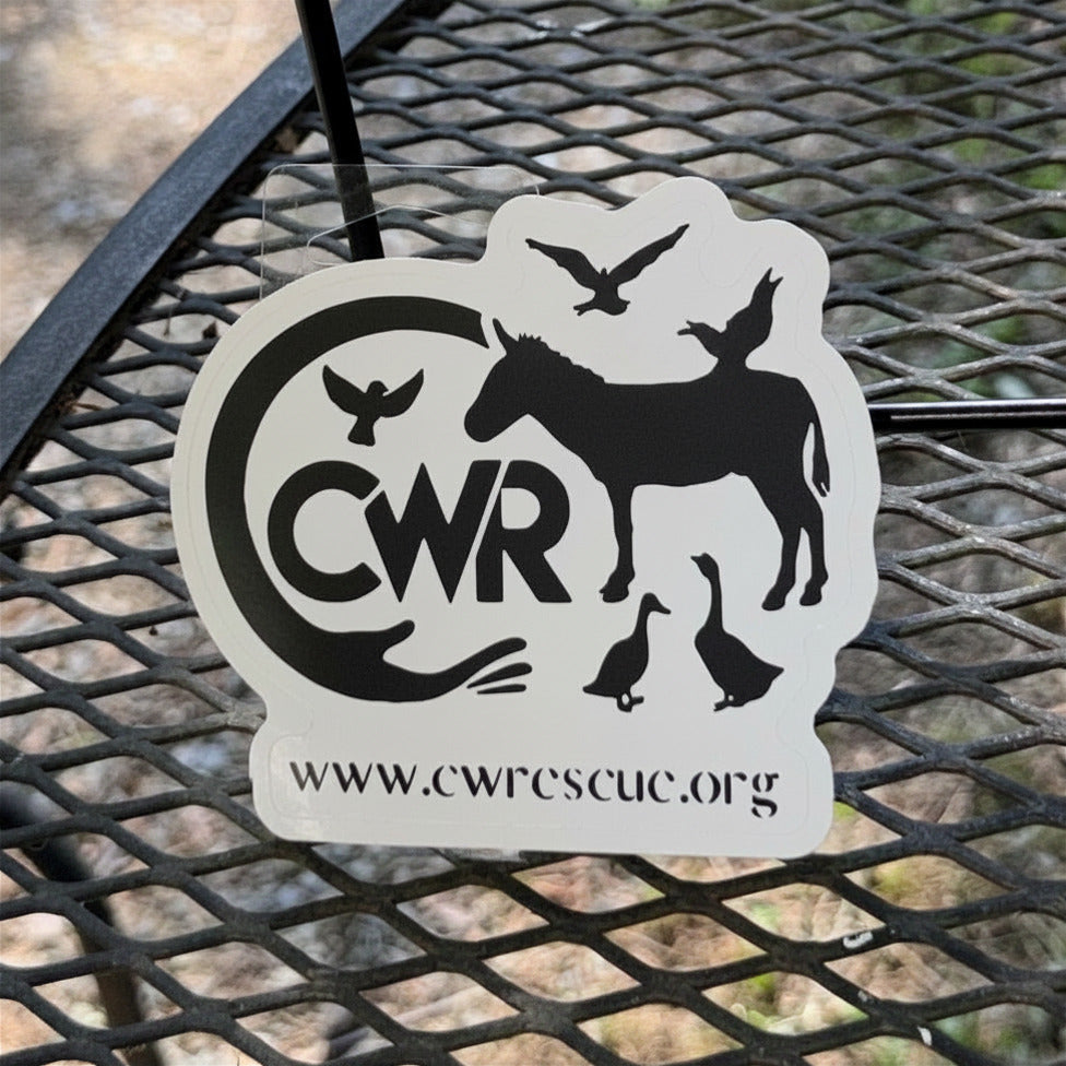 CWR Donkey Logo Sticker