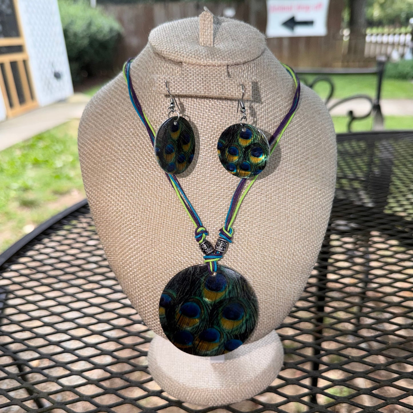 Peacock Jewelry Set