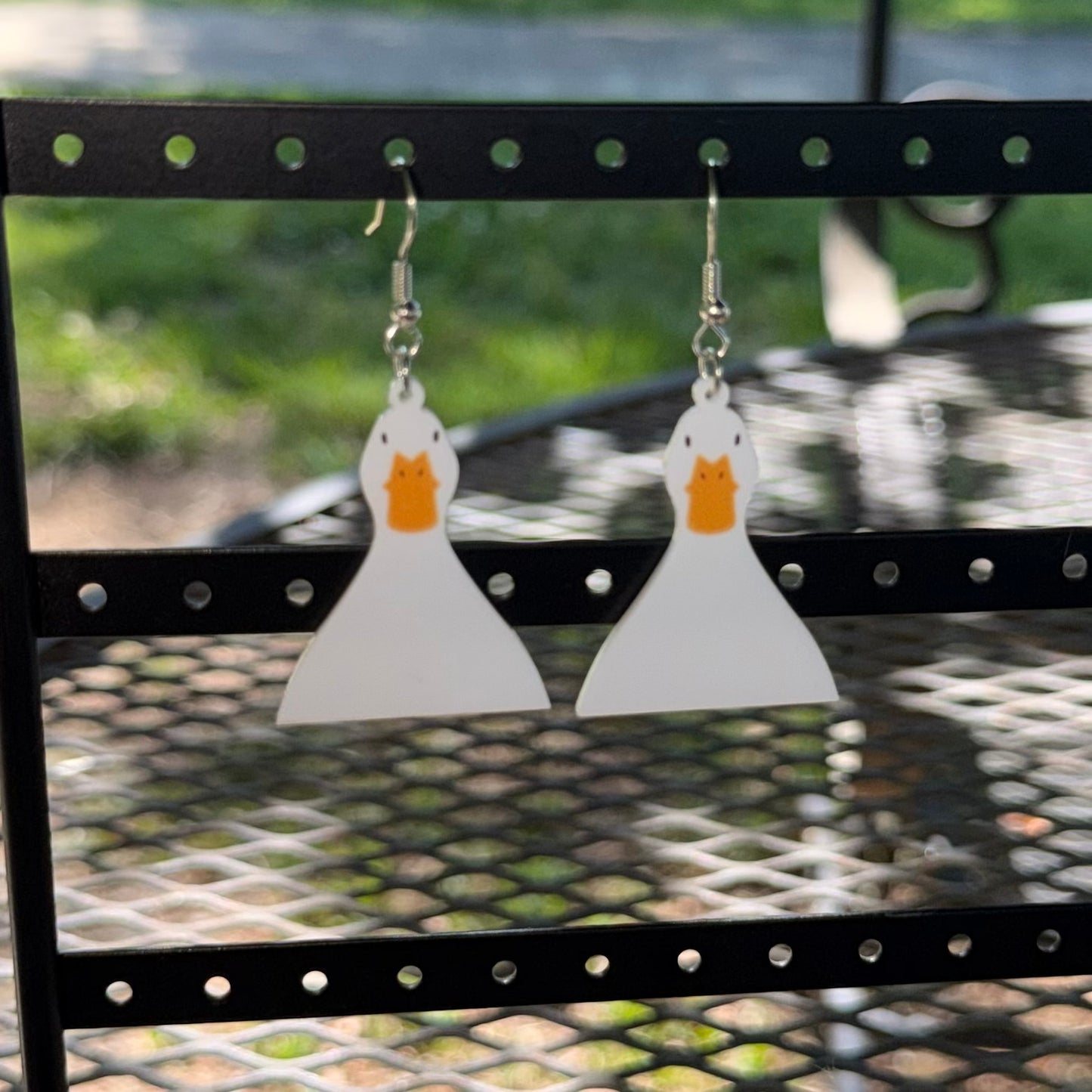 Duck Earrings
