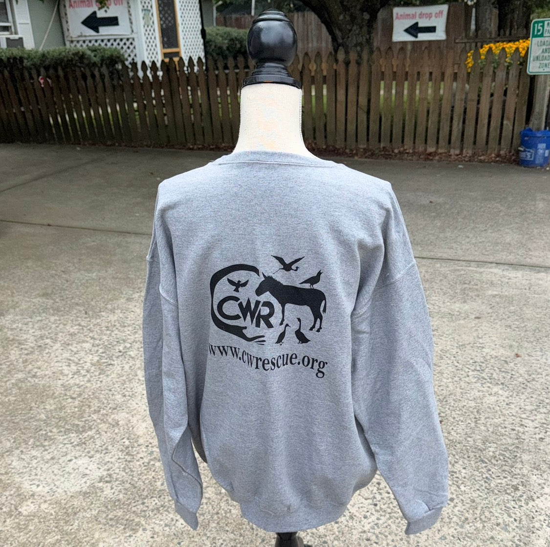 CWR Sweatshirt (Circle Logo, Gray)
