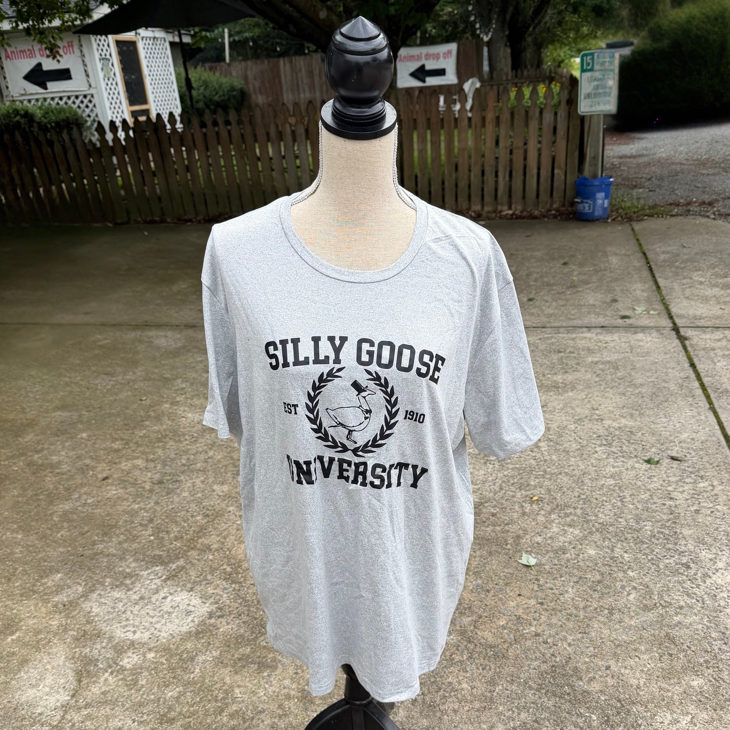 “Silly Goose University” T-Shirt (Gray)