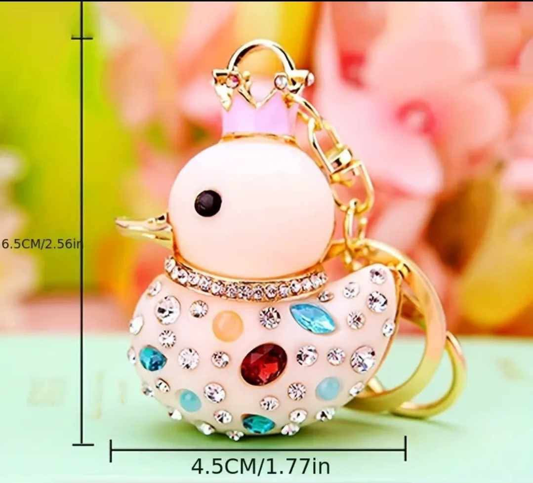 Crown Duck Keychain