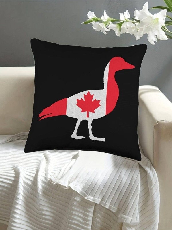 Canadian Flag Goose Pillowcase
