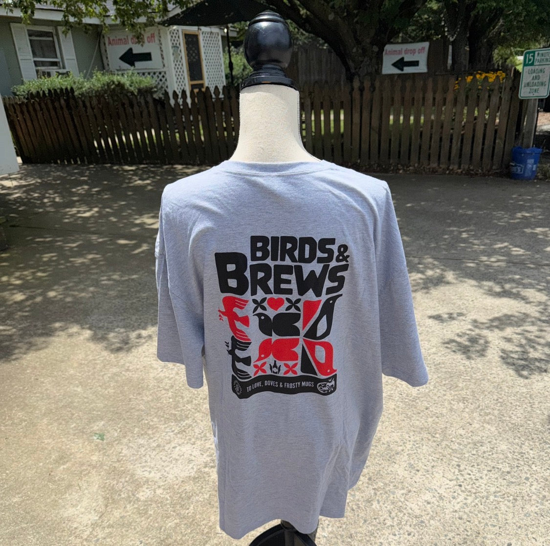 CWR Birds & Brews T-Shirt (Gray)