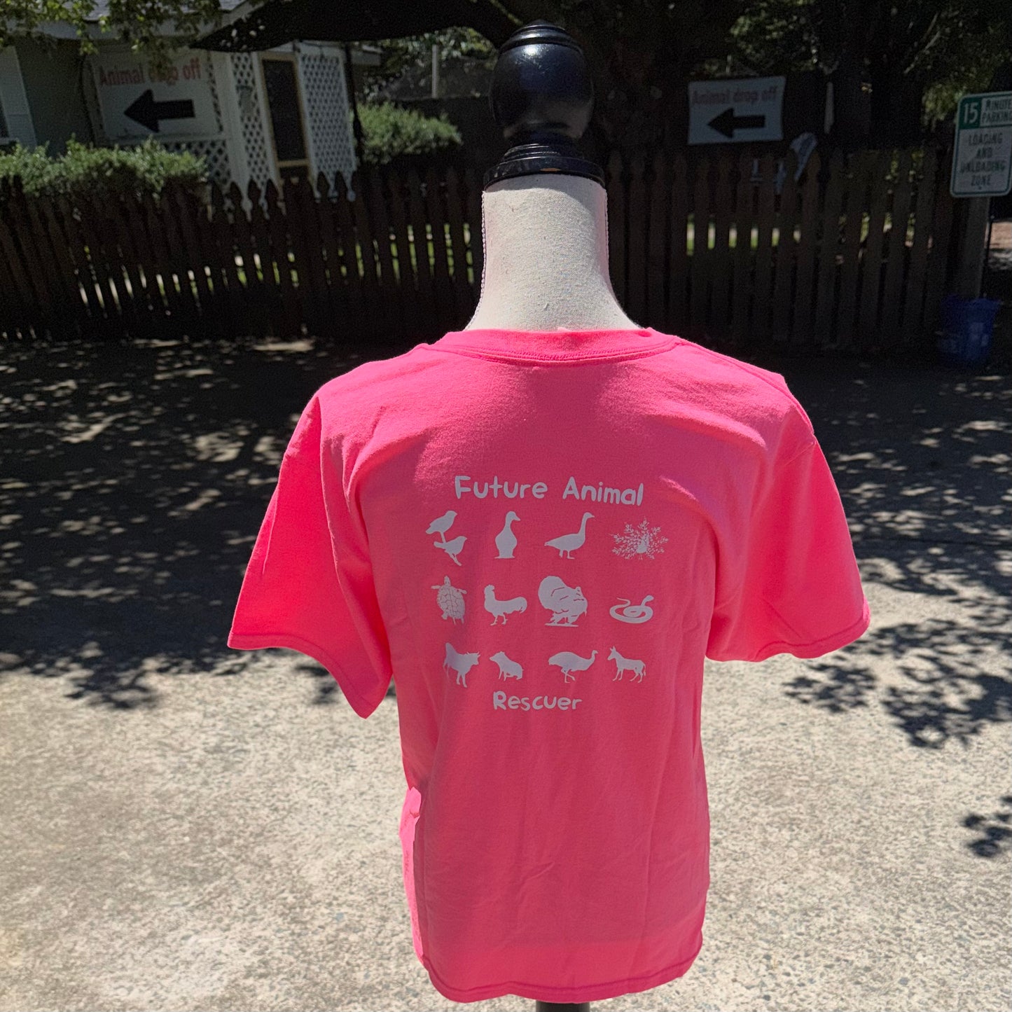 Kids “Future Animal Rescuer” T-Shirt (Pink)