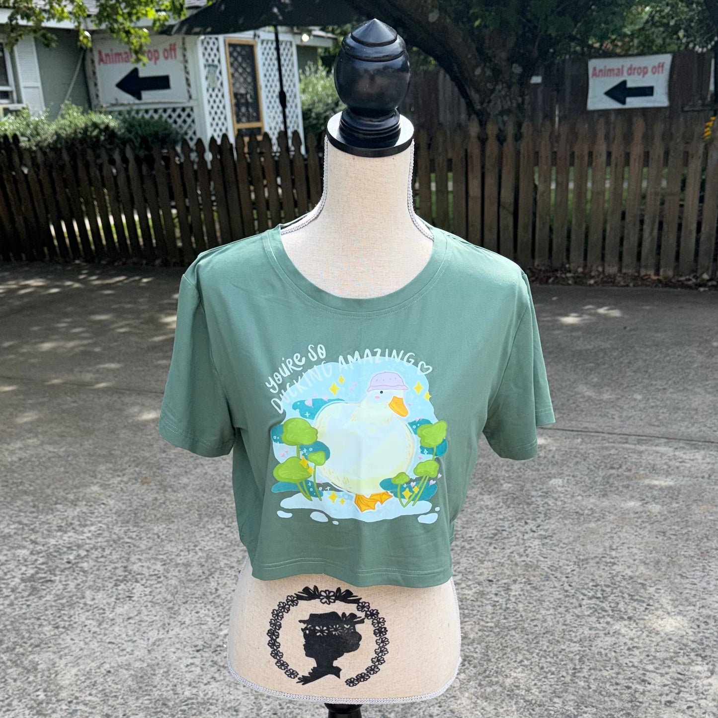 “You’re So Ducking Amazing” Crop Top