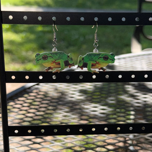 Tree Frog Earrings