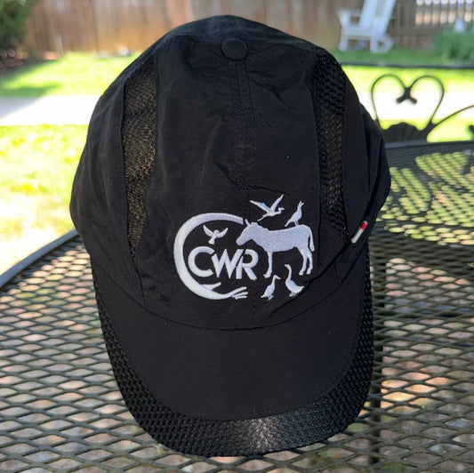 CWR Quick Dry Baseball Cap (Black)