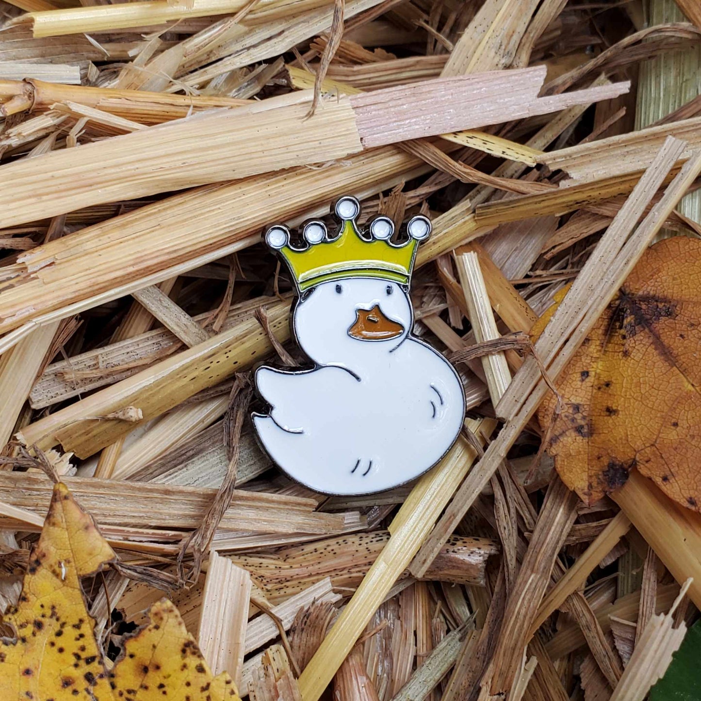 Cute Cartoon Goose Pins