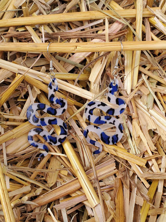 Acrylic Snake Earrings