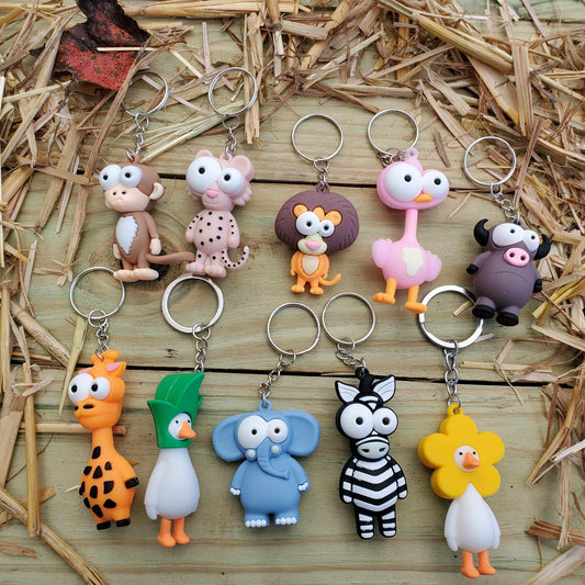 Funky Animal Keychains