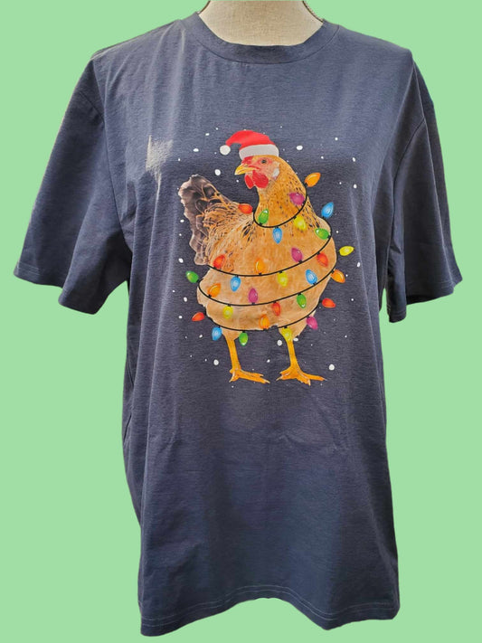 Festive Chicken T-Shirt