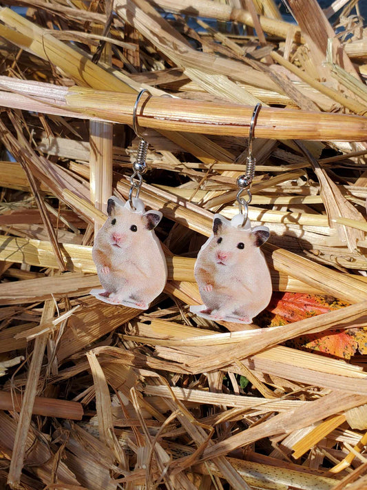 Hamster Earrings