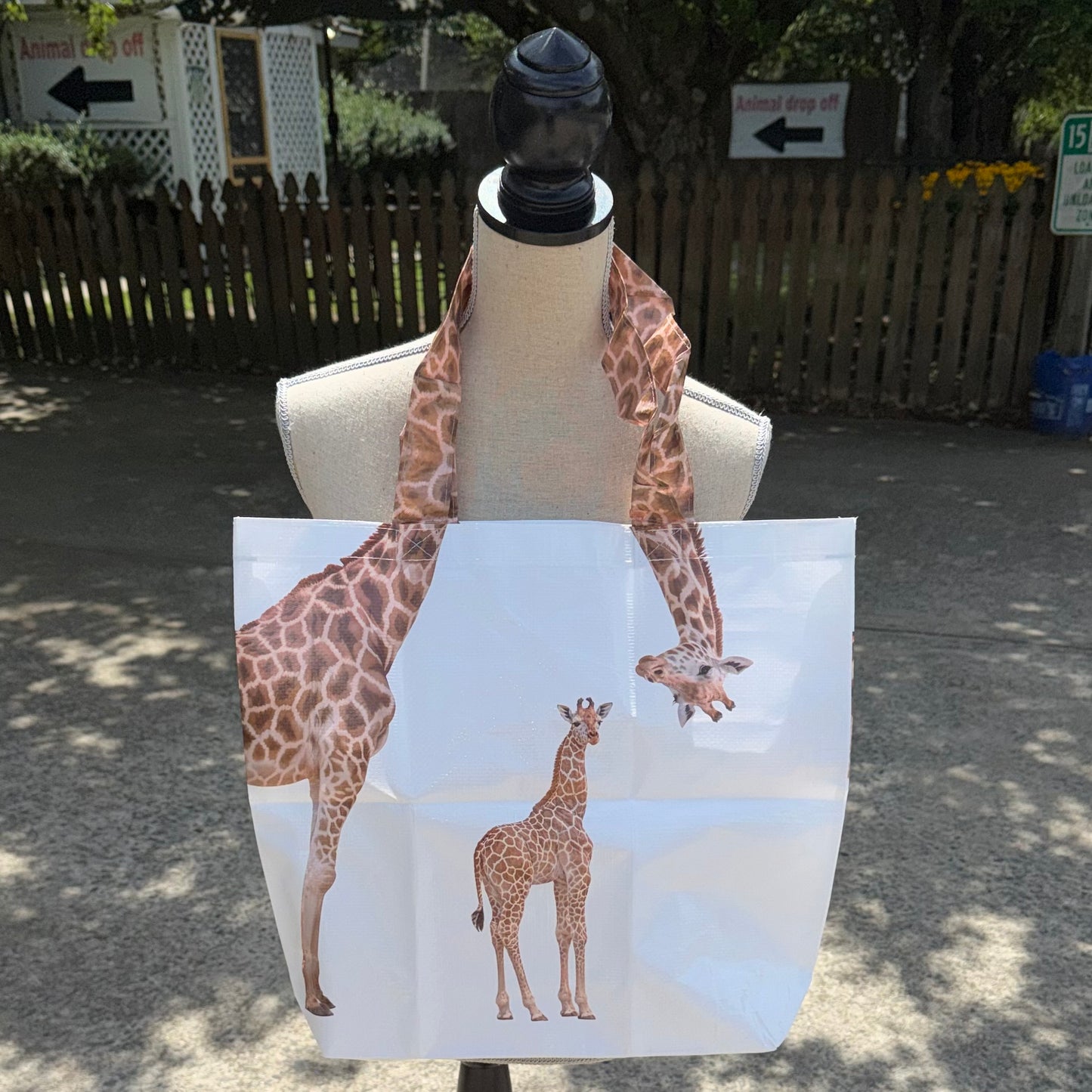 Giraffe Shopping Bag
