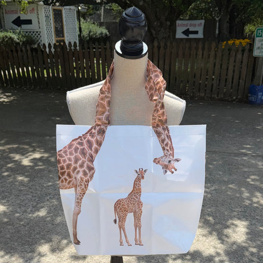 Giraffe Shopping Bag