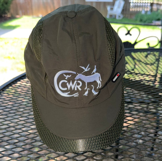 CWR Quick Dry Baseball Cap (Olive Green)