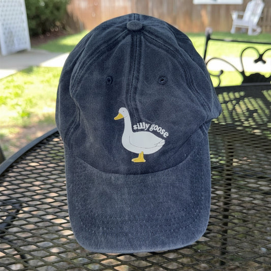 “Silly Goose” Baseball Cap (Navy)