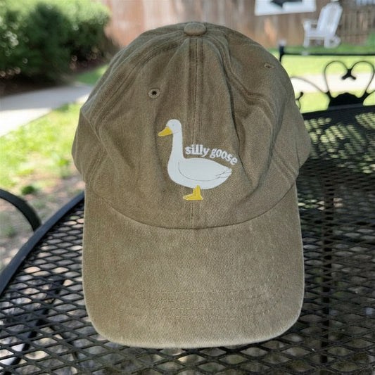“Silly Goose” Baseball Cap (Tan)