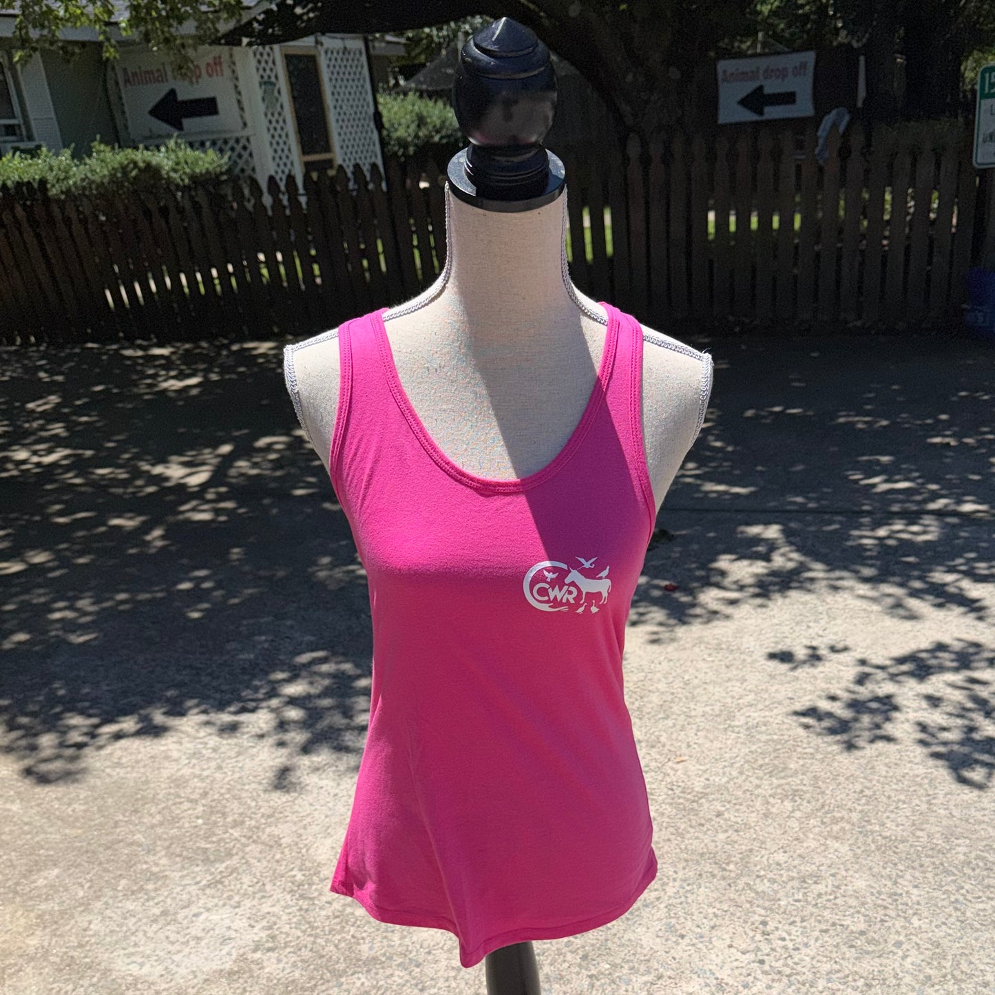 Ladies Racerback Tank Top (Pink)