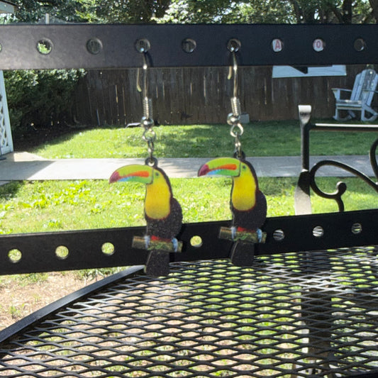 Toucan Earrings