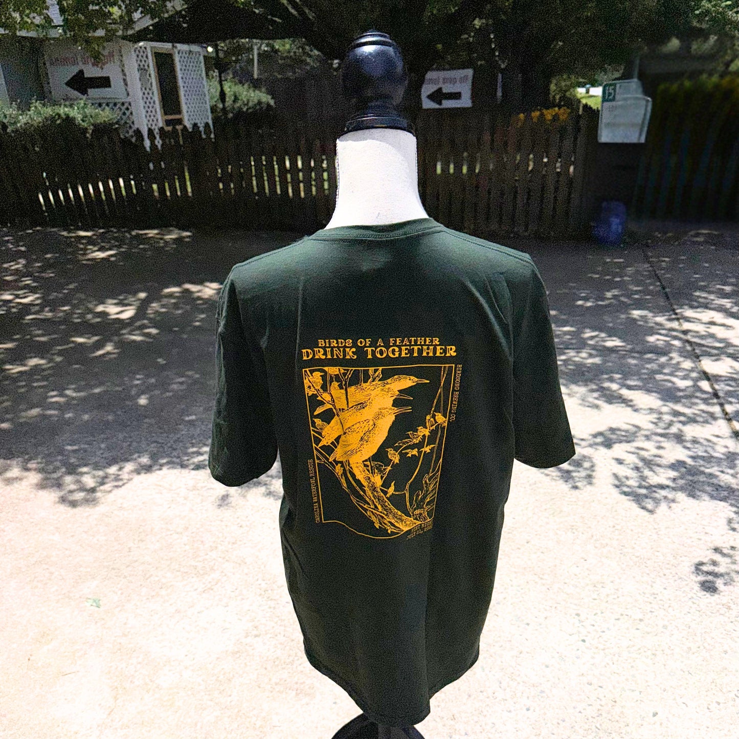 CWR Birds & Brews T-Shirt (Green)