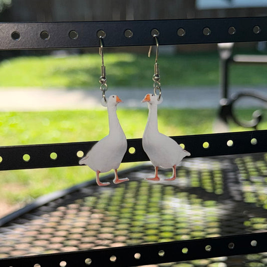 Goose Earrings