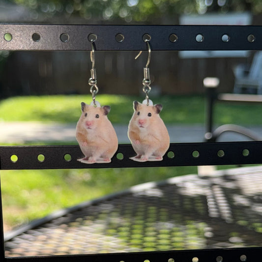 Hamster Earrings