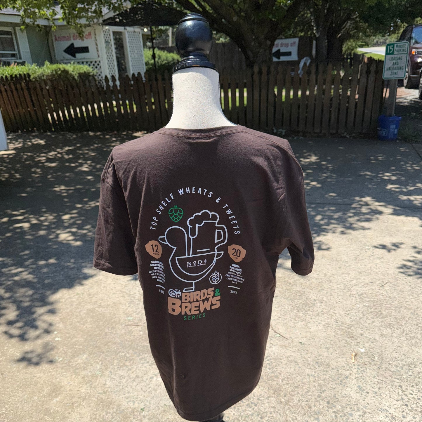 CWR Birds & Brews T-Shirt (Brown)