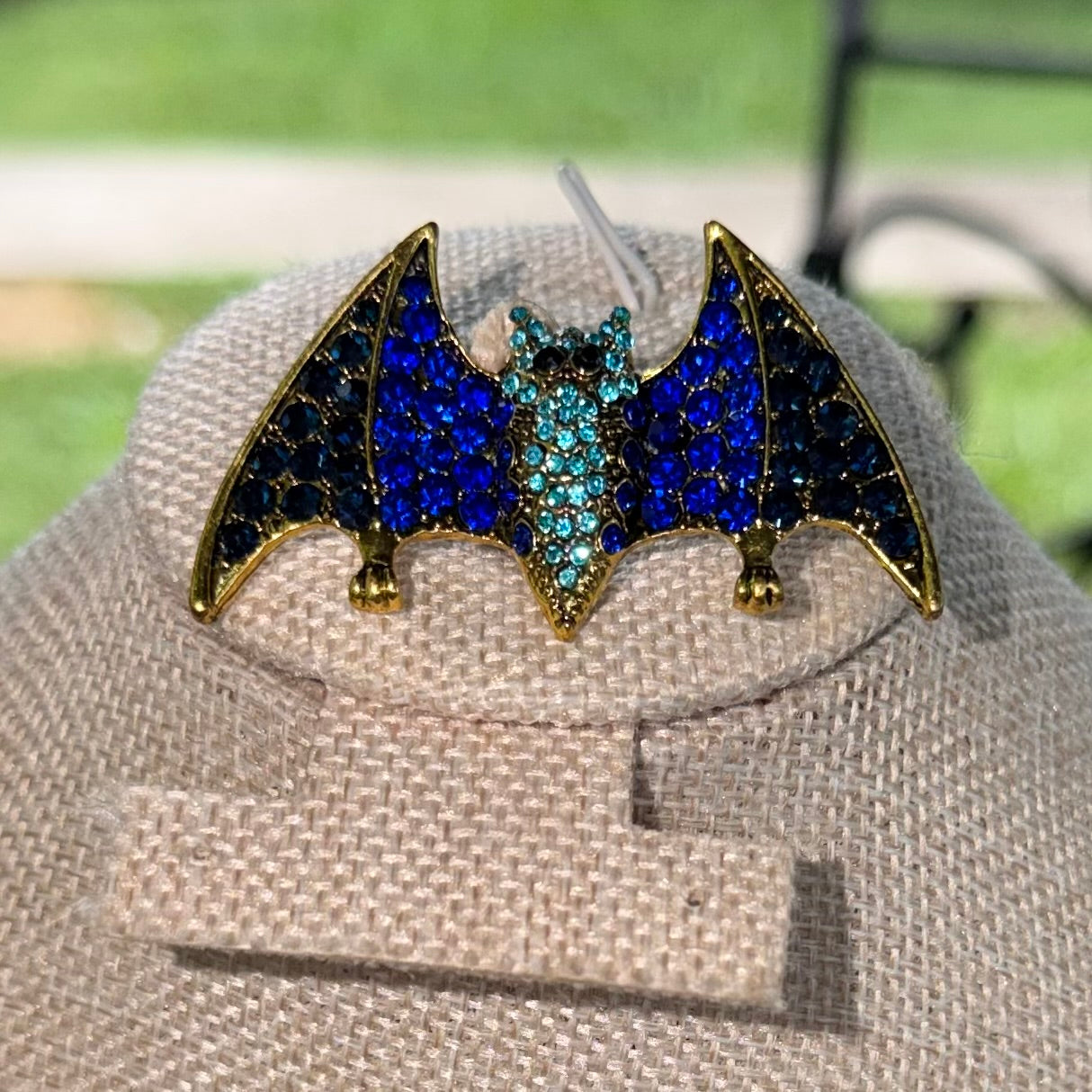 Bat Pin (Blue)