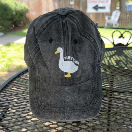 “Silly Goose” Baseball Cap (Black)
