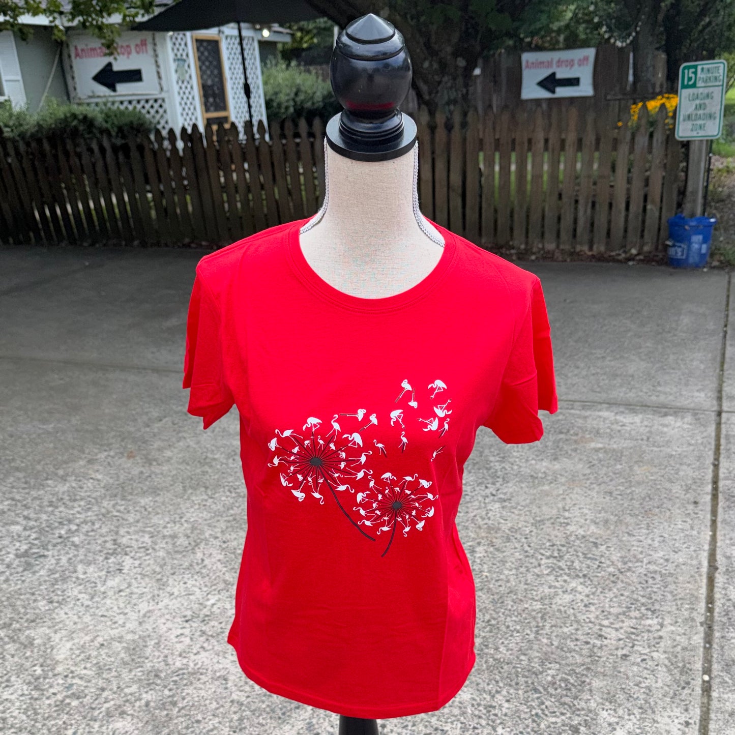 Flamingo Dandelion T-Shirt