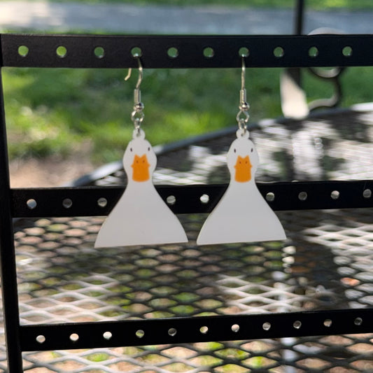 Duck Earrings