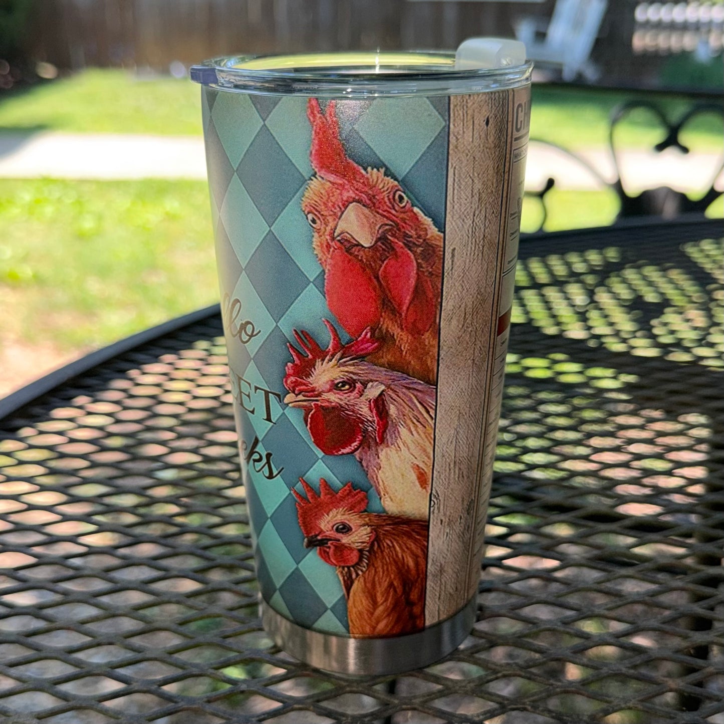 “Chicken Knowledge” Travel Mug