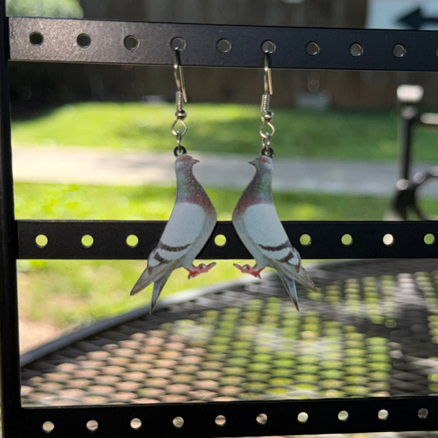 Pigeon Earrings