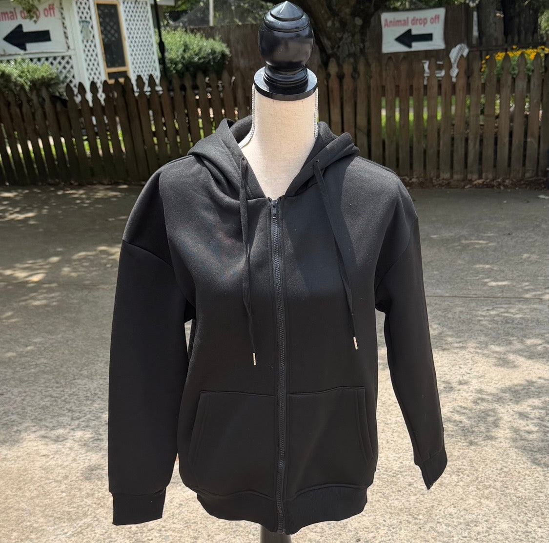“Peace was Never an Option” Zip-Up Hoodie