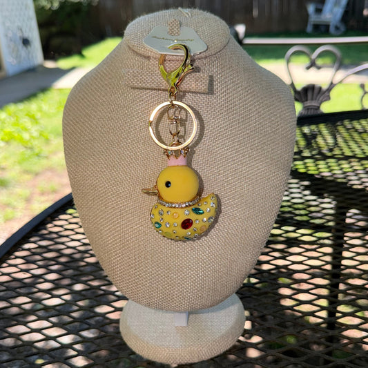 Rubber Duckie Keychain