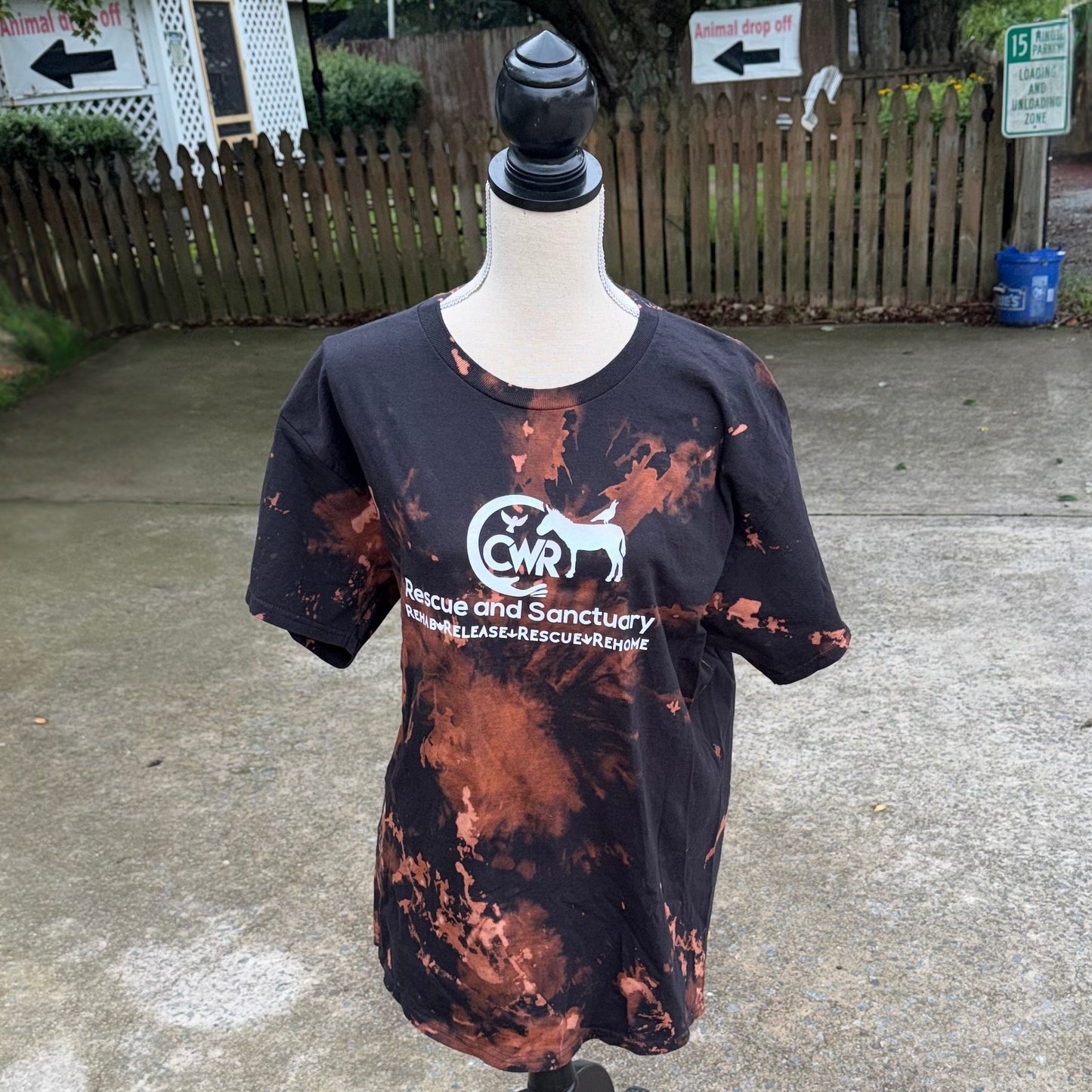 CWR Tye-Dye T-Shirt (Black)
