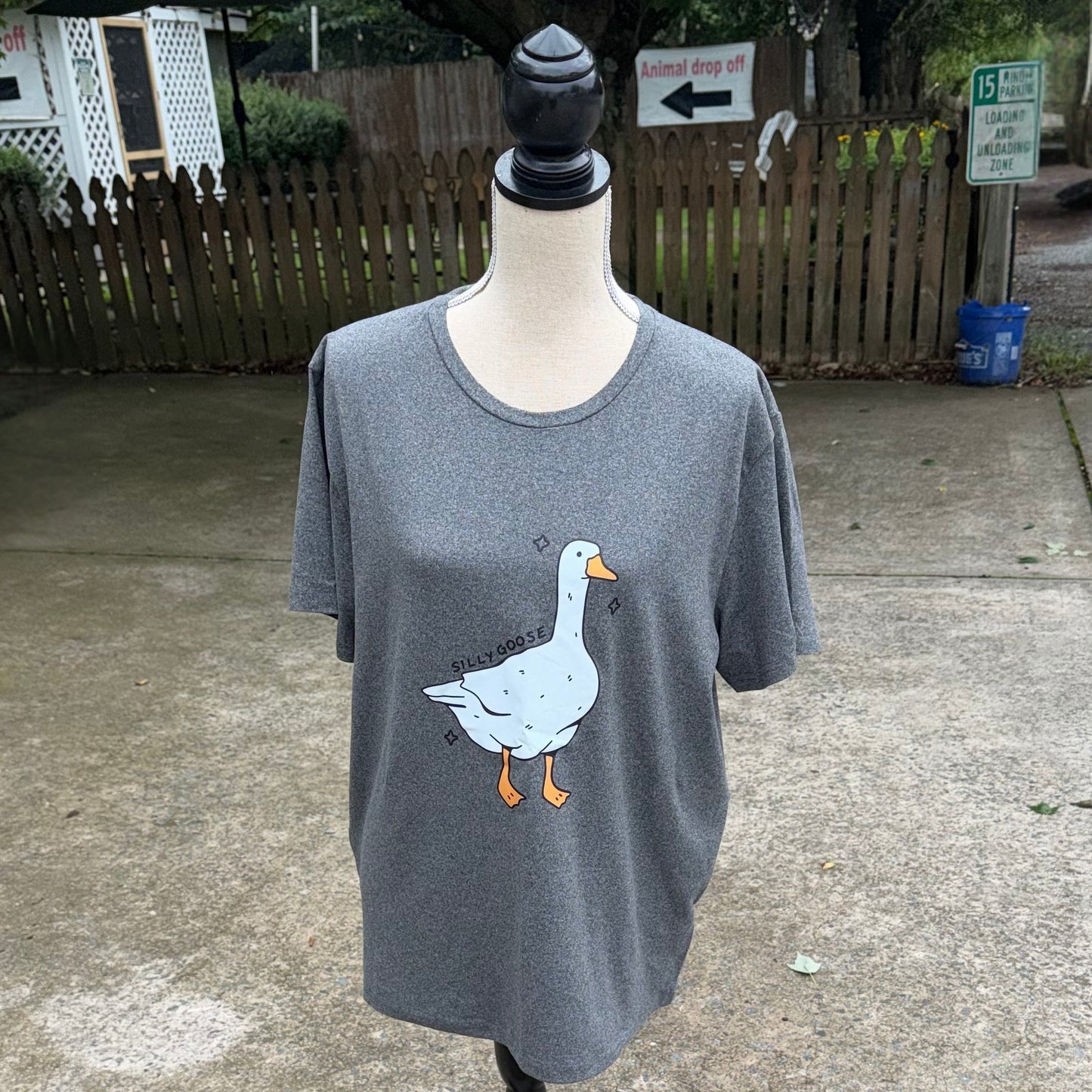 “Silly Goose” T-Shirt (Dark Gray)