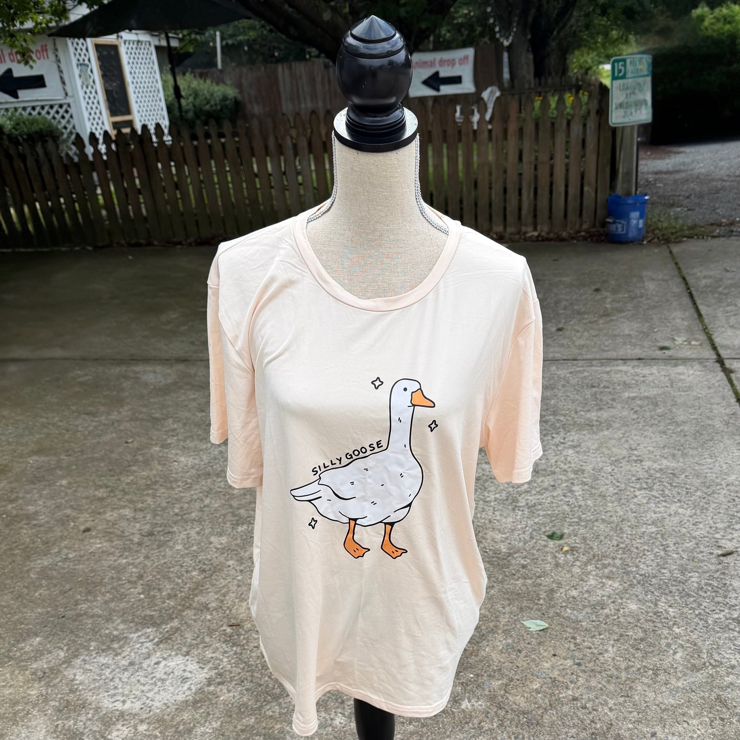 “Silly Goose” T-Shirt (Cream)