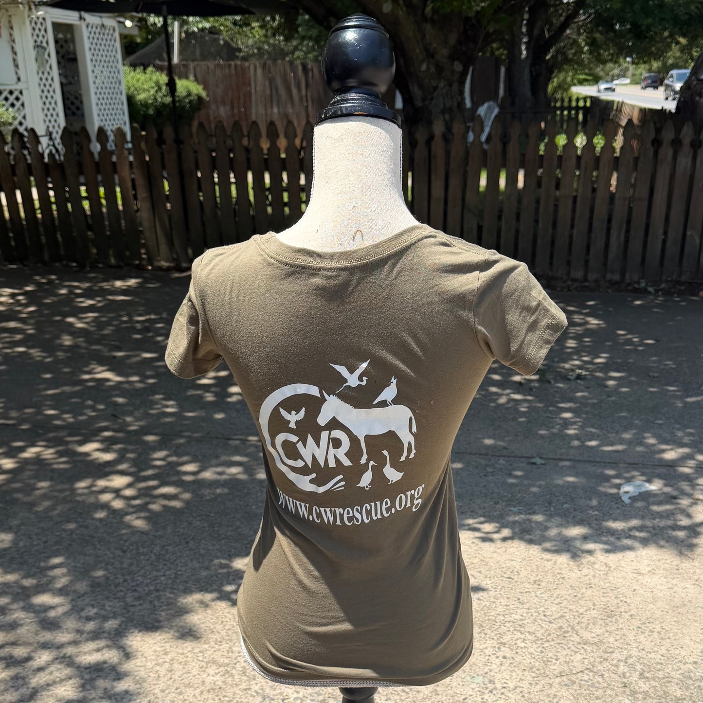 CWR Ladies T-Shirt (Olive Green)