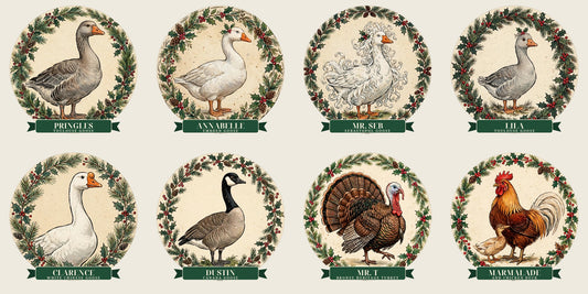 Vintage CWR Ornament Collection (Set of 8)