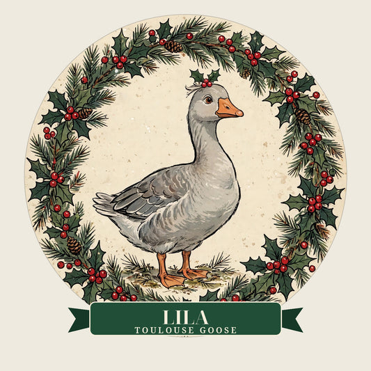 Lila Ornament