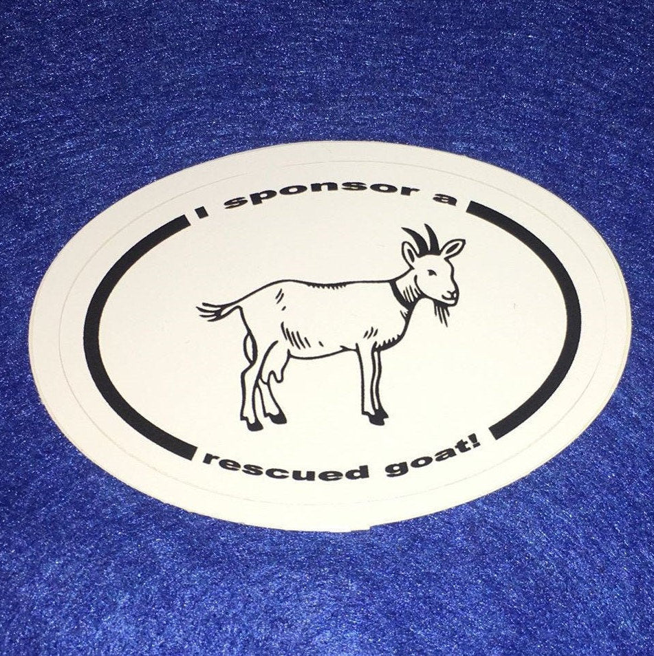 Small CWR Sponsor a Recused Animal stickers