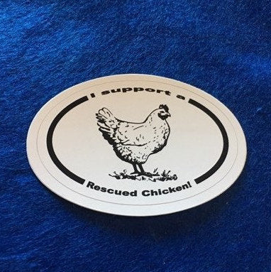 Small CWR Sponsor a Recused Animal stickers